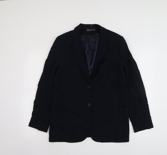 Womens UK Size 14 Marks and Spencer Regular Blue Suit Jacket