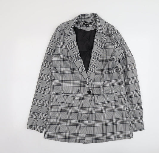 Womens UK Size 8 Missguided Grey Jacket