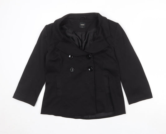 Womens UK Size 14 Oasis Black Jacket
