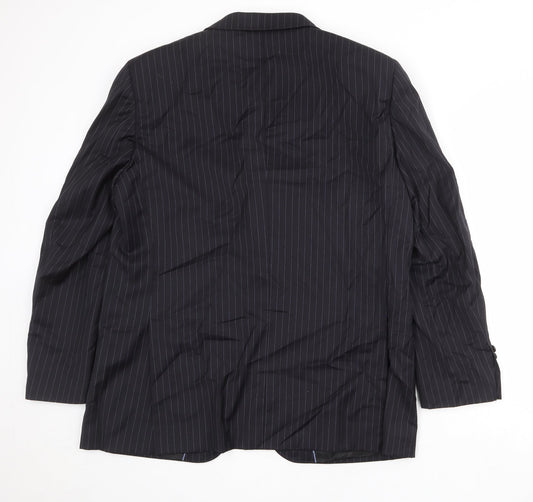 Mens UK Size 46 NEXT Regular Black Suit Jacket