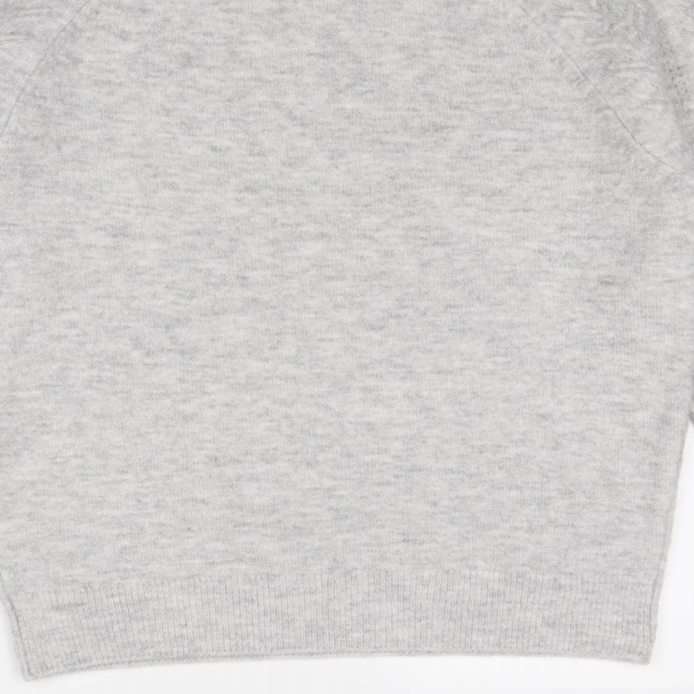 Womens UK Size S Marks and Spencer Grey Pullover Jumper