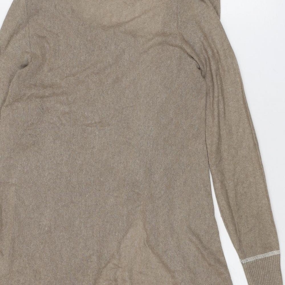 Womens UK Size 6 River Island Brown Cardigan Jumper