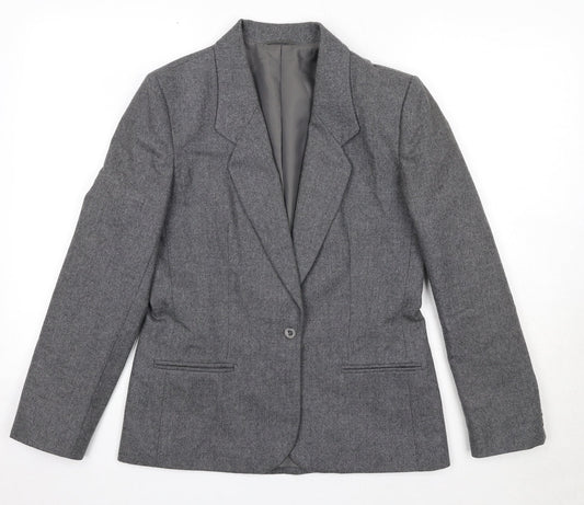 Womens UK Size 12 St Michael Regular Grey Blazer