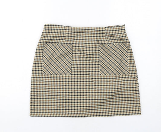 Womens UK Size M Cotton On A-Line Skirt