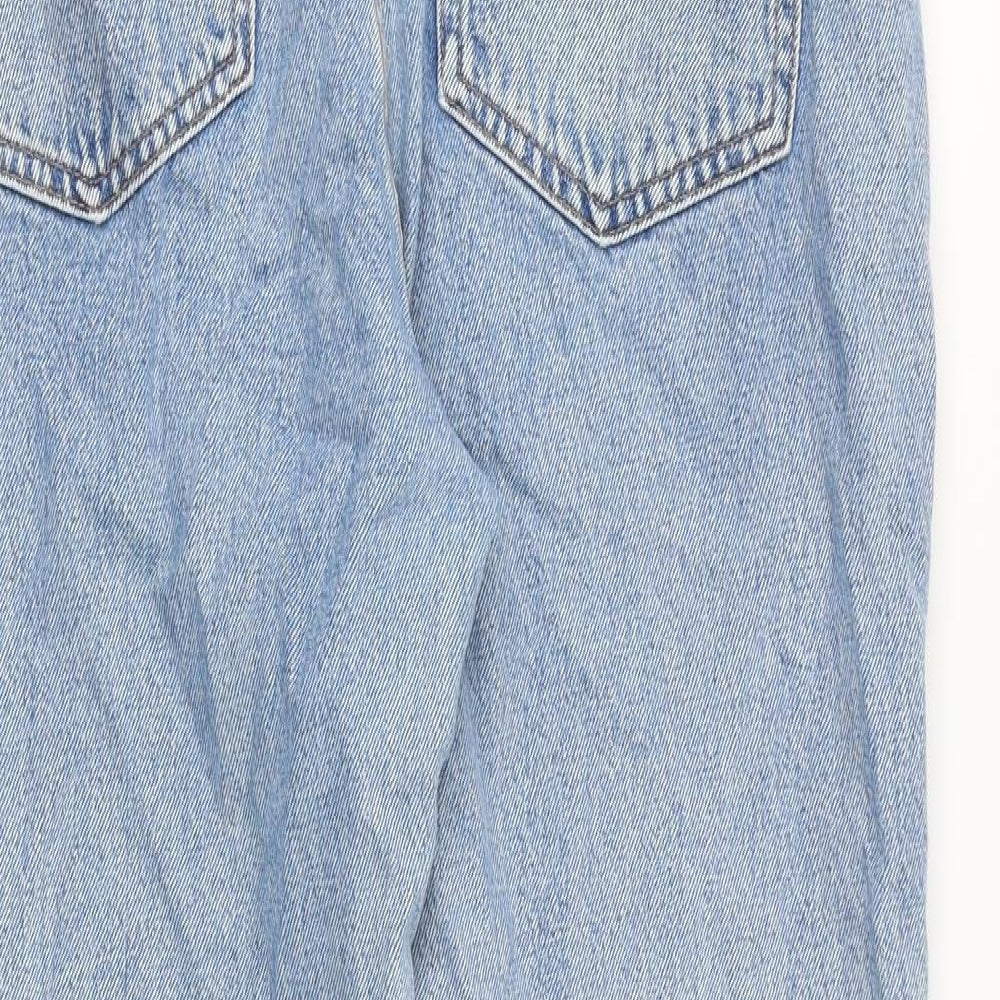 Womens UK Size 32 in Weekday Regular Fit Mom Blue Jeans