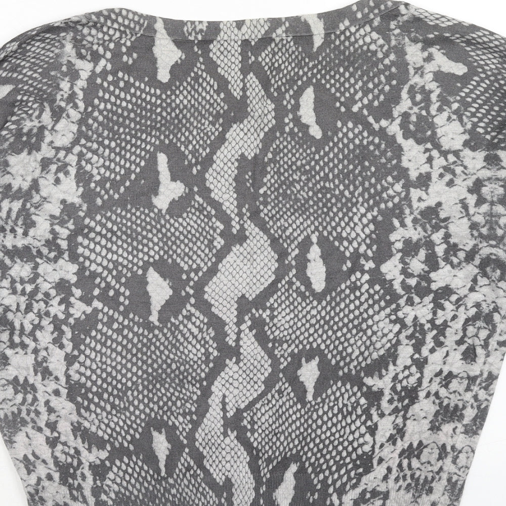 Womens UK Size 10 Marks and Spencer Grey Pullover Jumper