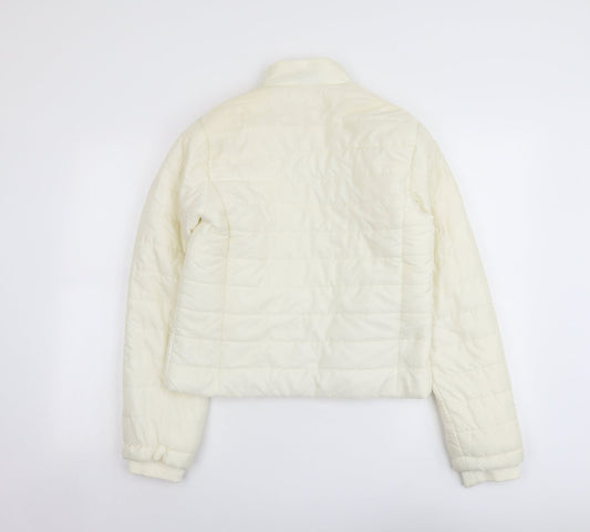 Womens UK Size 12 Select Ivory Puffer Jacket