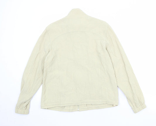 Orvis Womens Beige Jacket Size S Zip