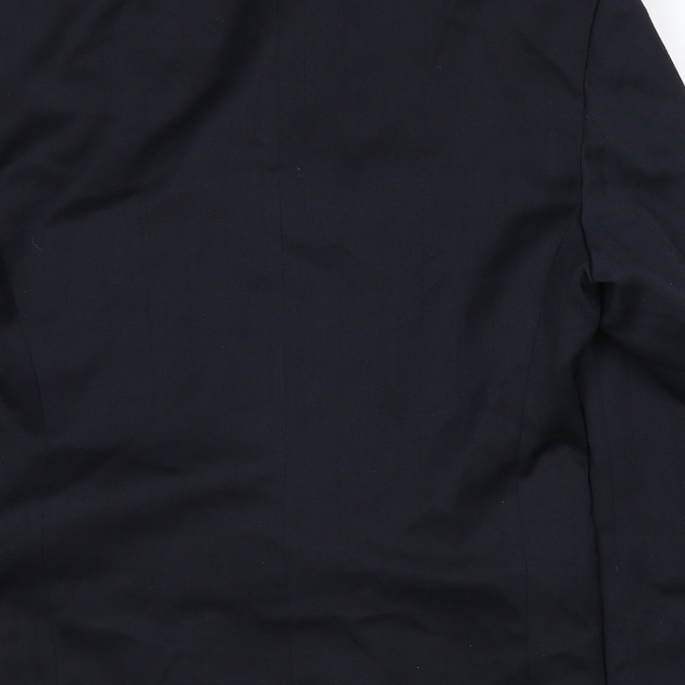 Mens UK Size 40 Topman Regular Blue Suit Jacket