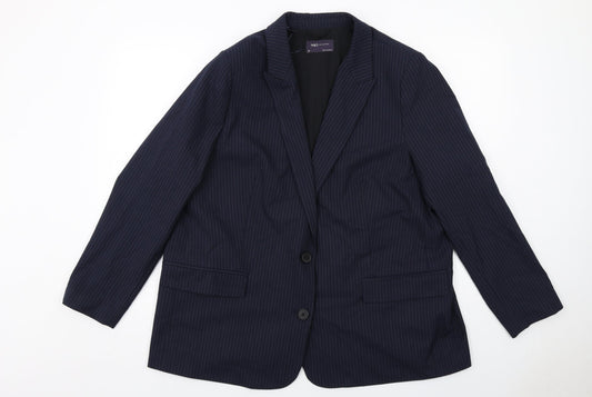 Womens UK Size 20 Marks and Spencer Regular Blue Suit Jacket