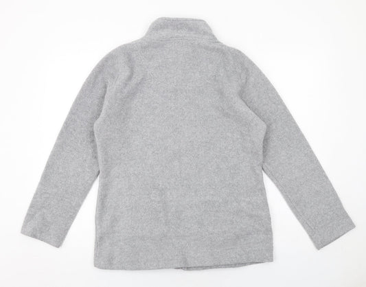 Active Womens Grey Jacket Size 10 Zip