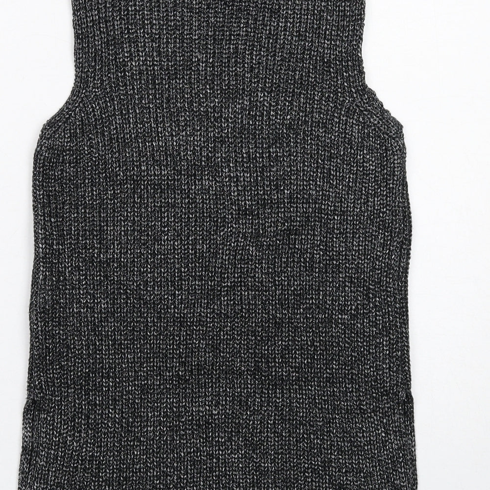 Womens UK Size 8 Topshop Black Pullover Jumper