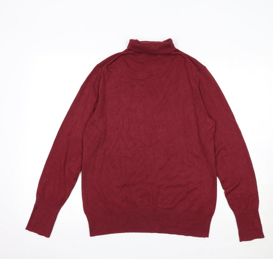 Womens UK Size L St Bernard Red Pullover Jumper