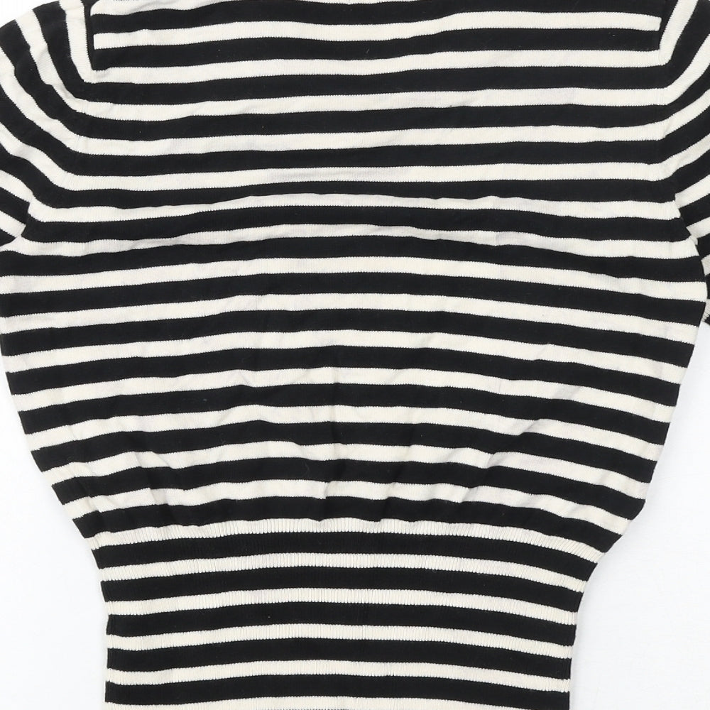 Womens UK Size 12 Debenhams Black Pullover Jumper