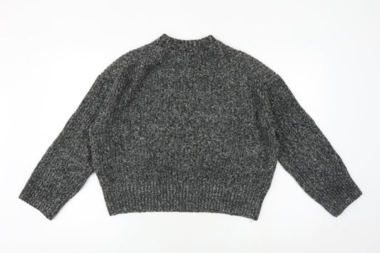 Womens UK Size M H&M Grey Pullover Jumper