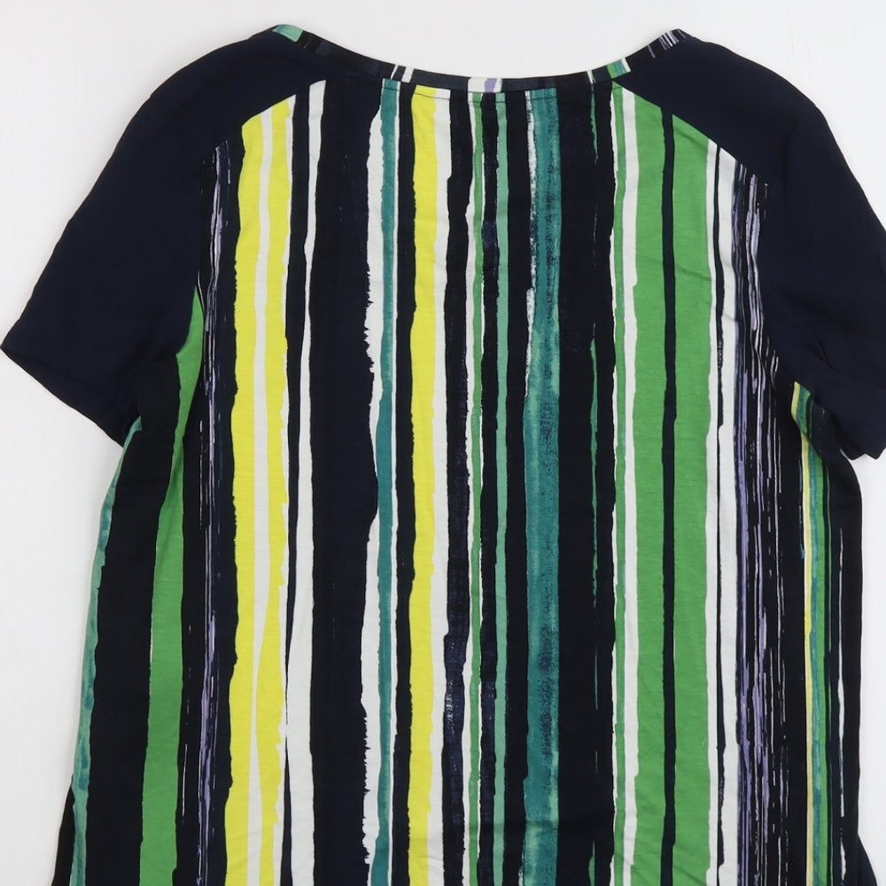 Womens UK Size 10 NEXT Multicoloured Basic T-Shirt