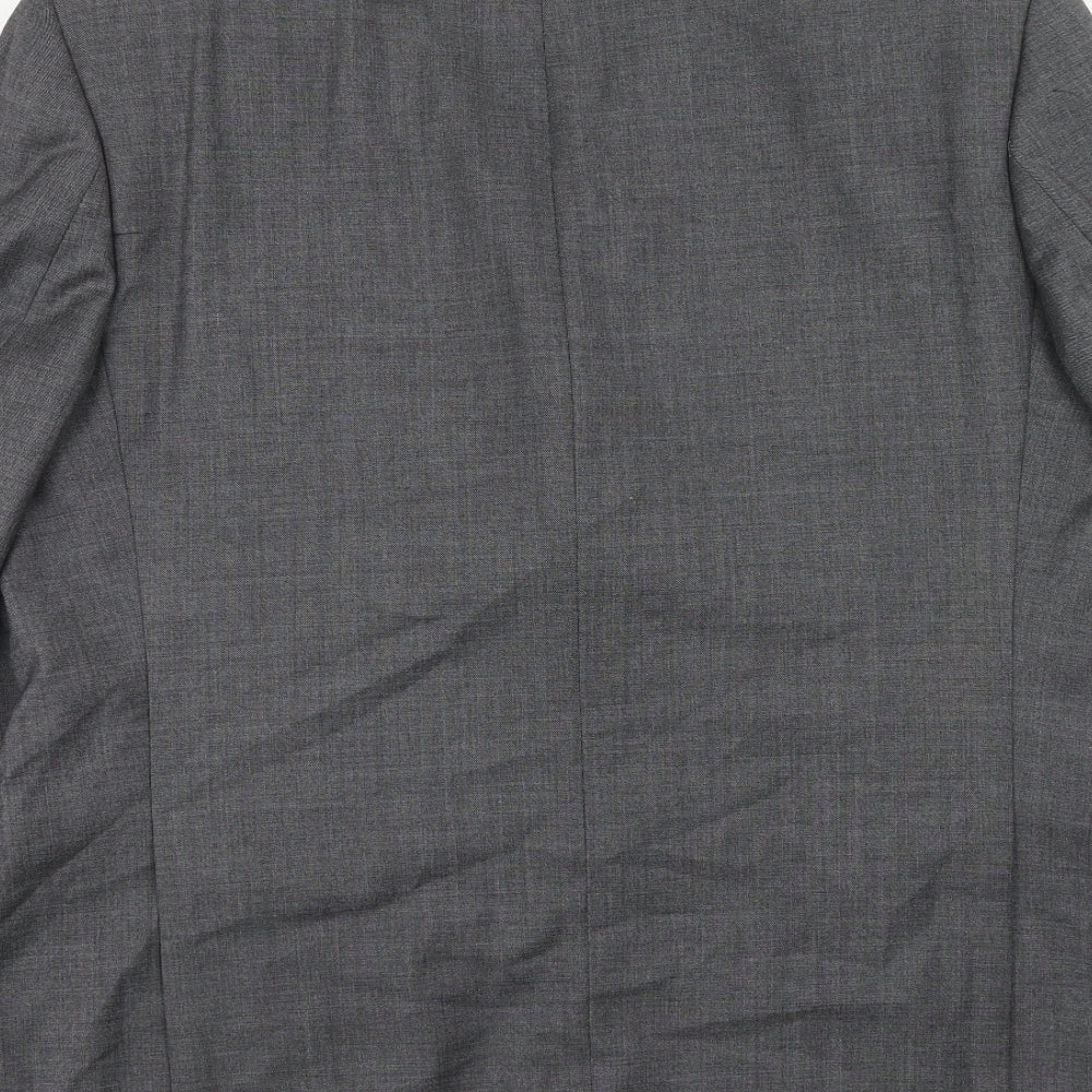 Mens UK Size 42 Digel Regular Grey Suit Jacket