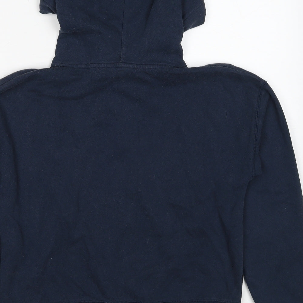 Womens UK Size 8 Jack Wills Blue Pullover Hoodie
