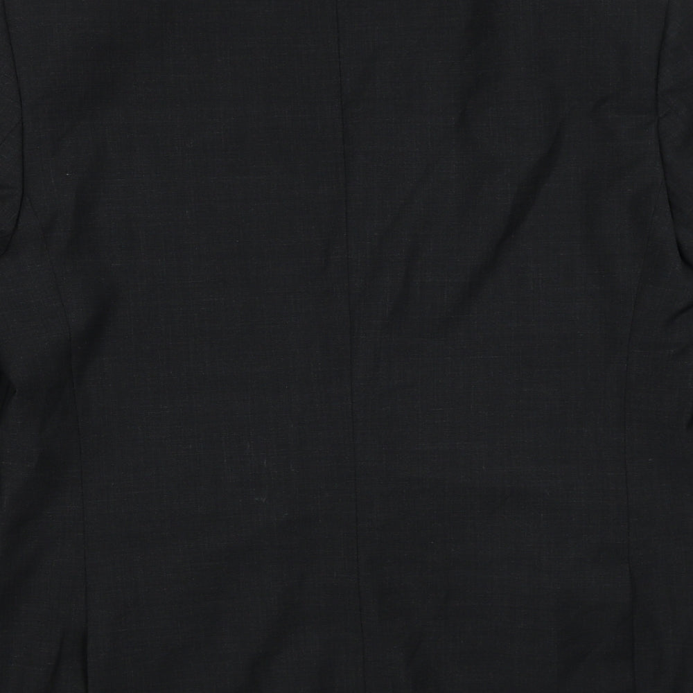 Mens UK Size 42 Marks and Spencer Regular Black Suit Jacket