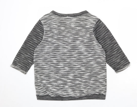 Womens UK Size S Divided by H&M Grey Pullover Jumper
