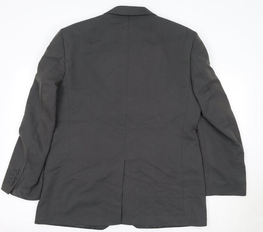 Mens UK Size 42 BHS Regular Grey Suit Jacket