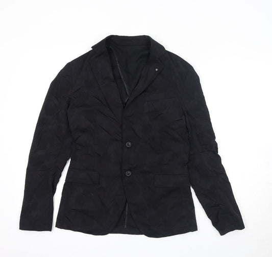 Womens UK Size 14 Zara Black Jacket