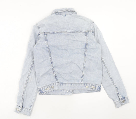 Womens UK Size 6 Topshop Blue Jacket