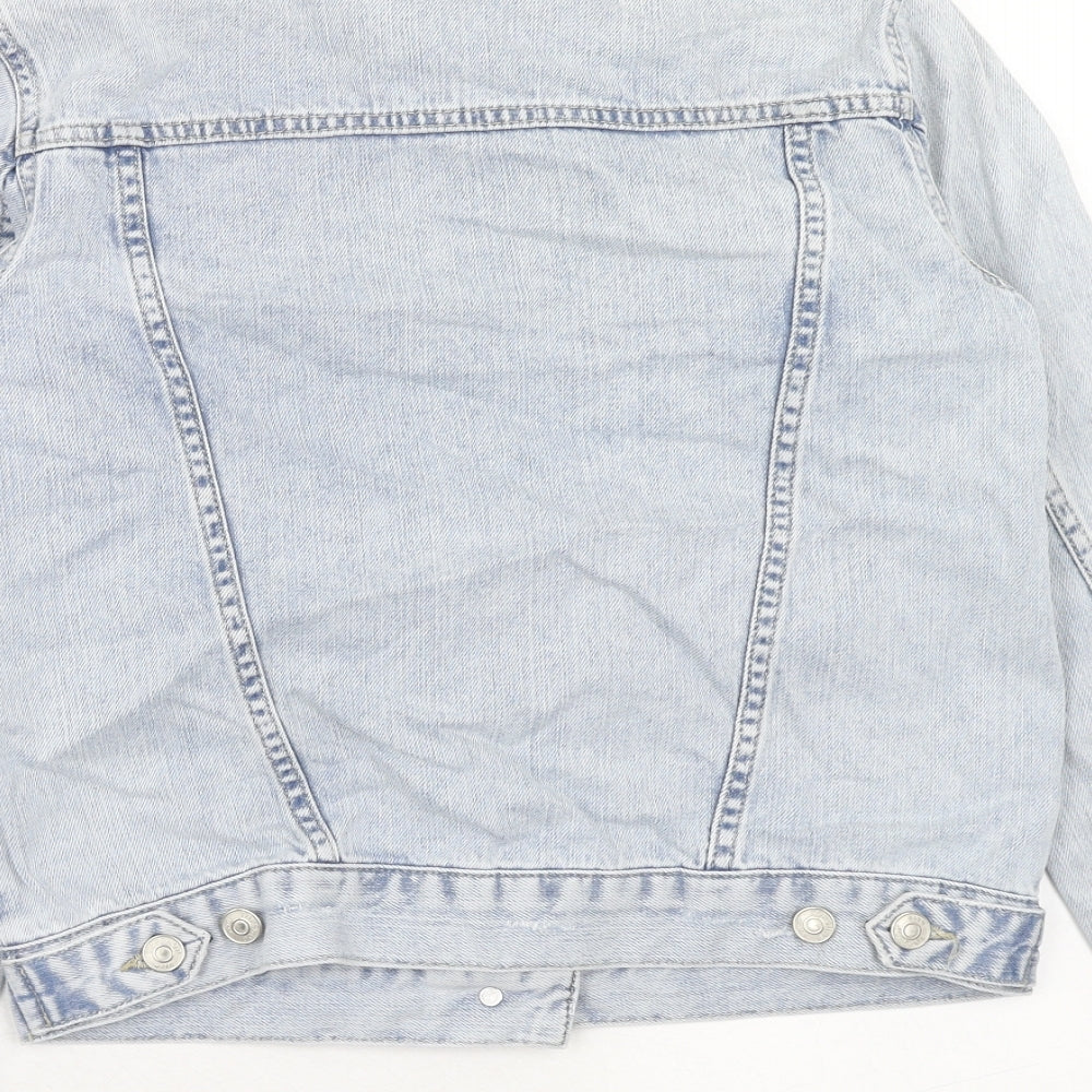 Womens UK Size 6 Topshop Blue Jacket