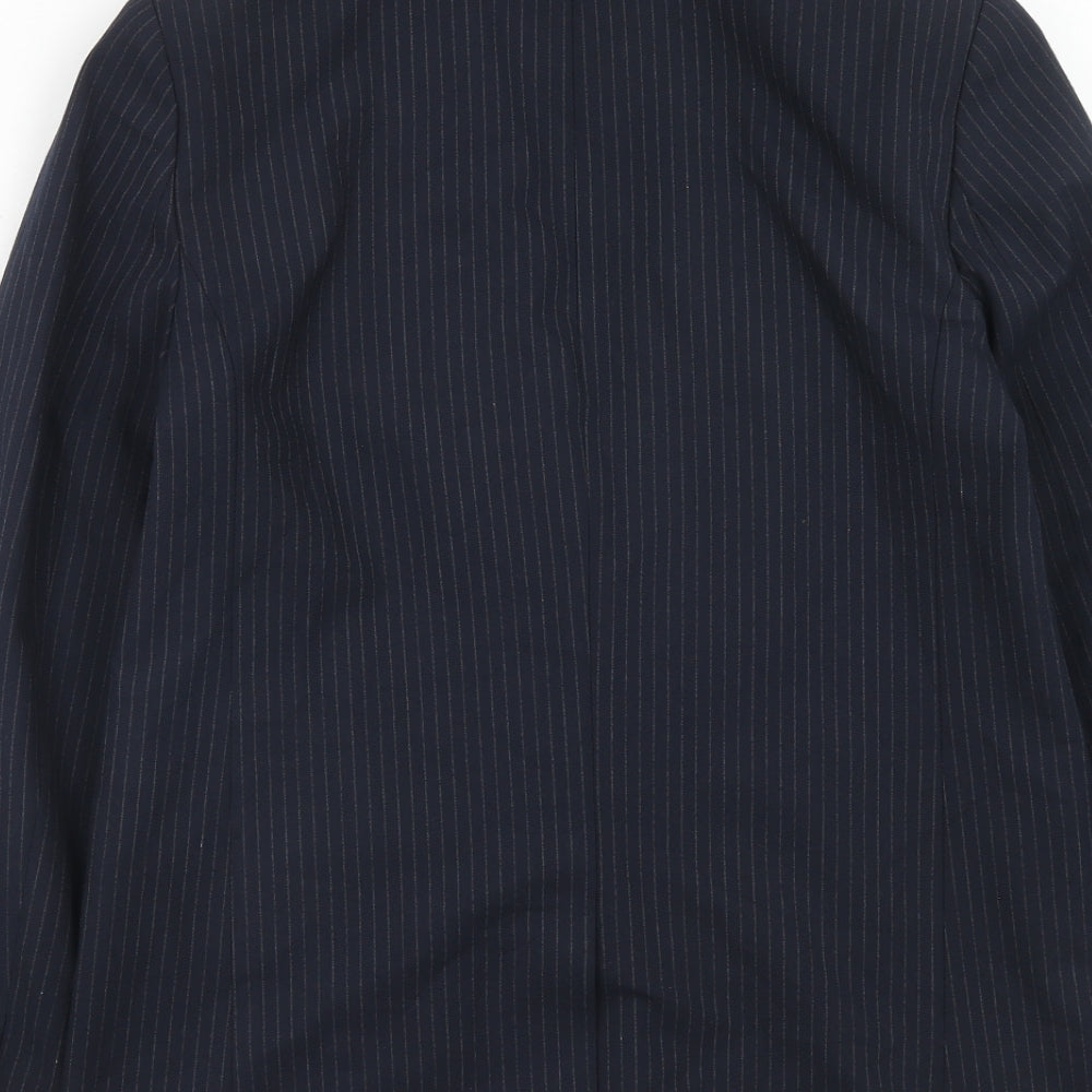 Womens UK Size 8 Marks and Spencer Regular Blue Suit Jacket