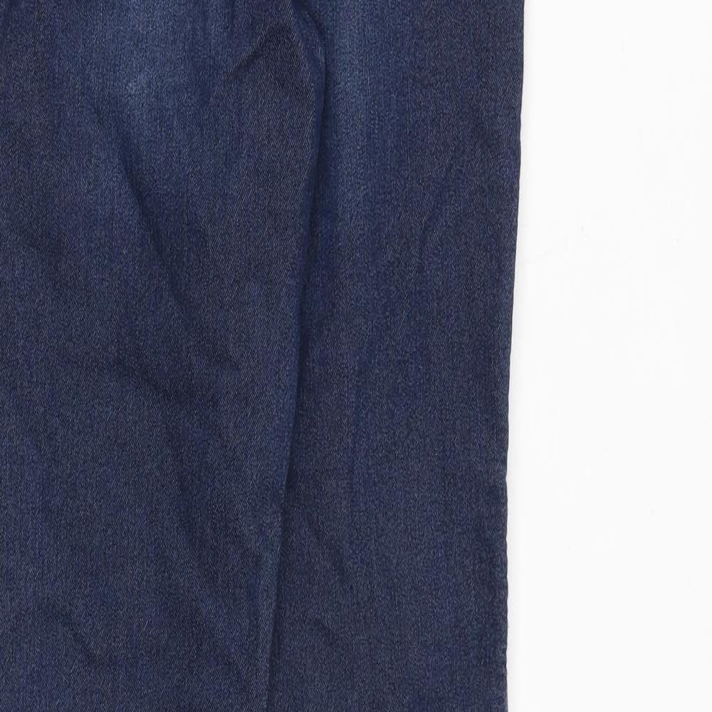 Womens UK Size 10 Marks and Spencer Regular Fit Skinny Blue Jeans