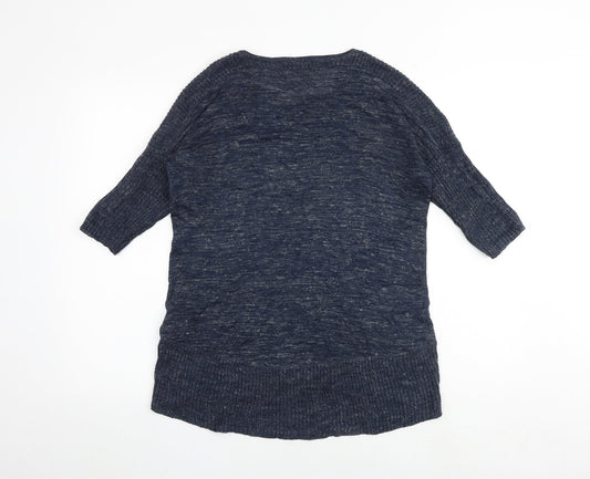 Womens UK Size 8 Marks and Spencer Blue Pullover Jumper