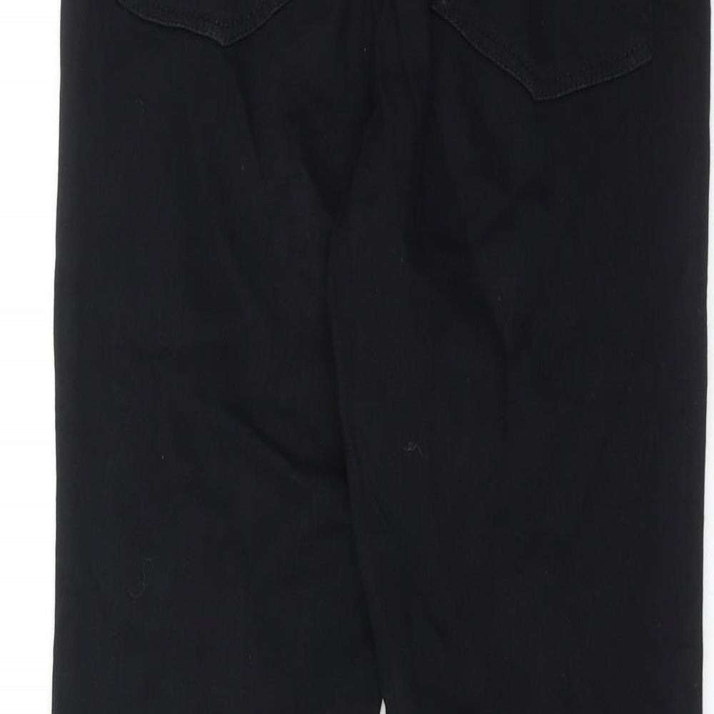 Led Womens Black Cotton Skinny Jeans Size 28 in Regular