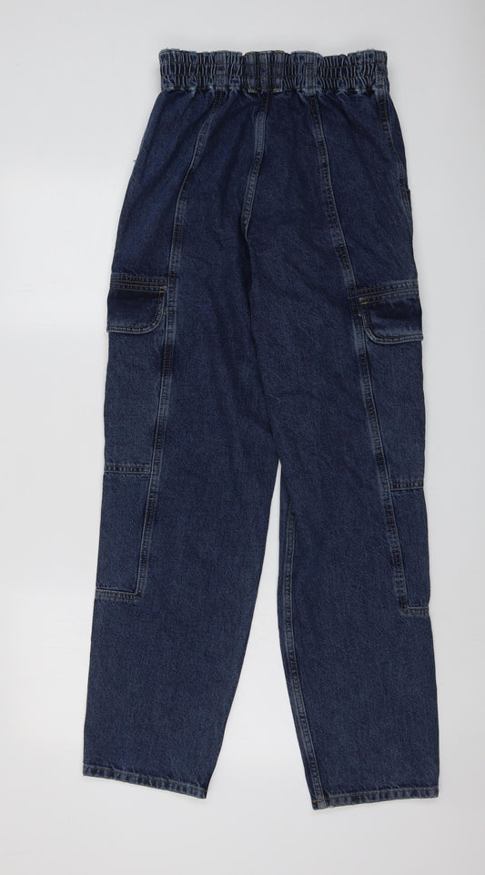 BDG Womens Blue Cotton Mom Jeans Size 26 in L34 in Regular Snap