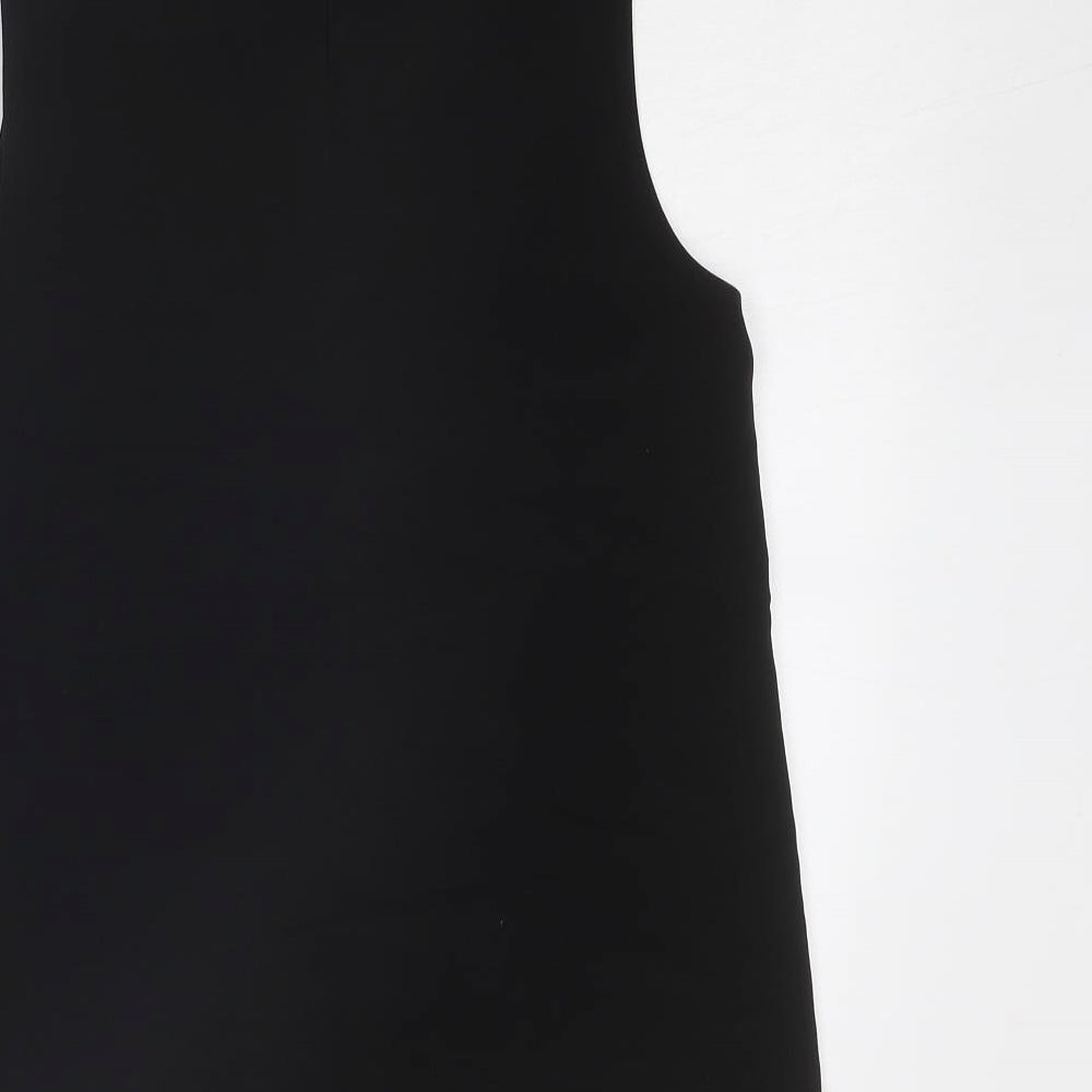 Womens UK Size 8 H&M Black Basic Blouse