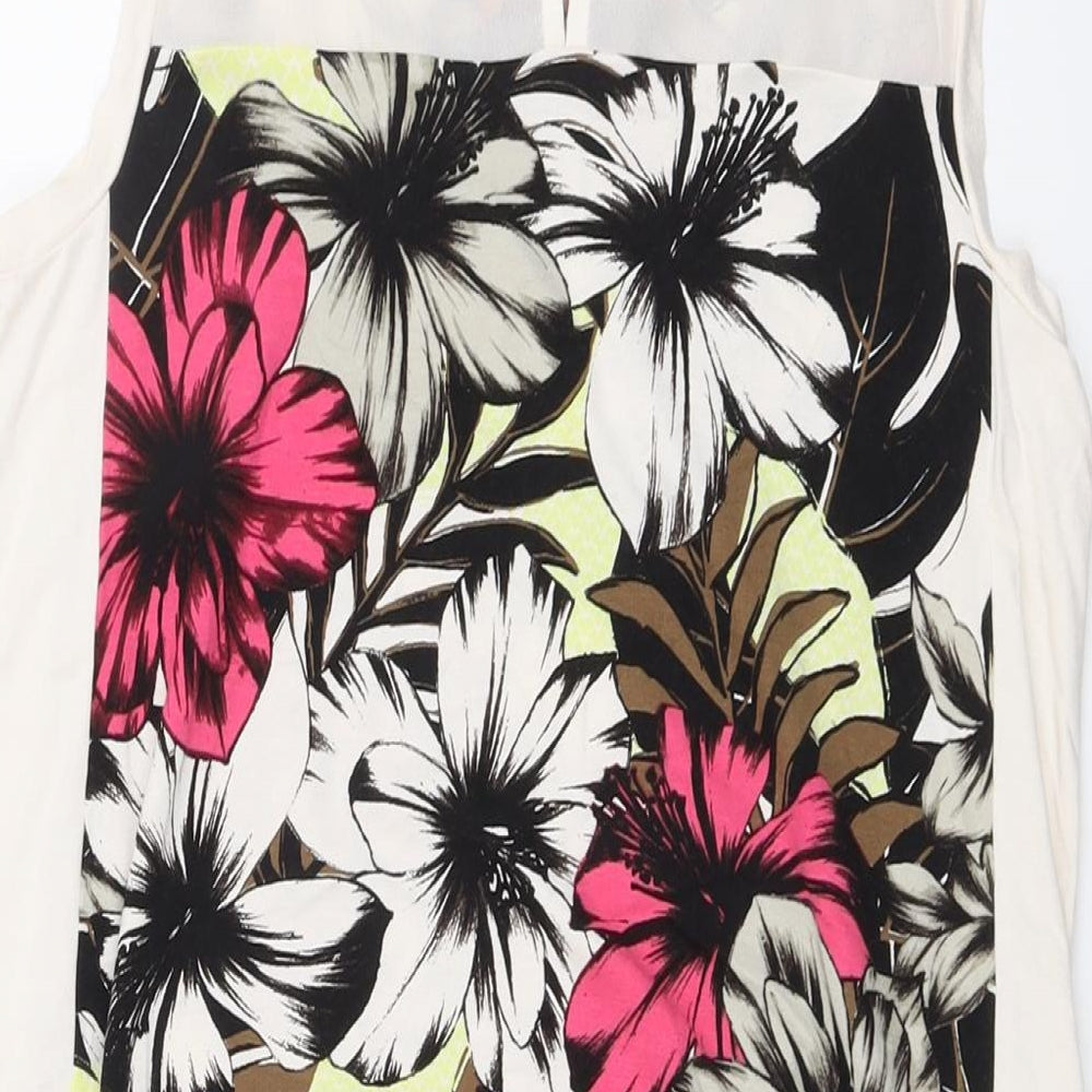 Womens UK Size 12 NEXT Multicoloured Basic Tank