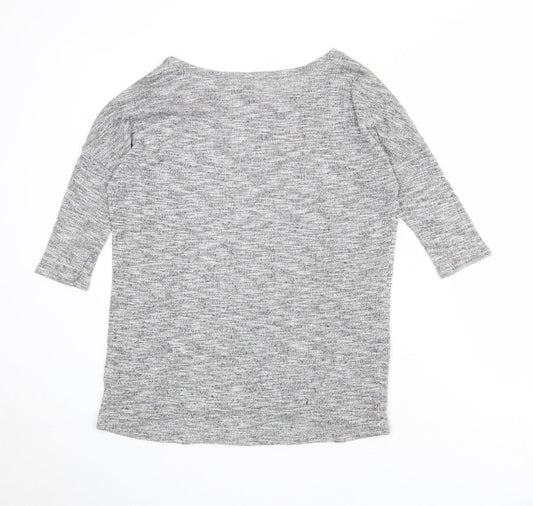 Womens UK Size S Divided by H&M Grey Pullover Jumper