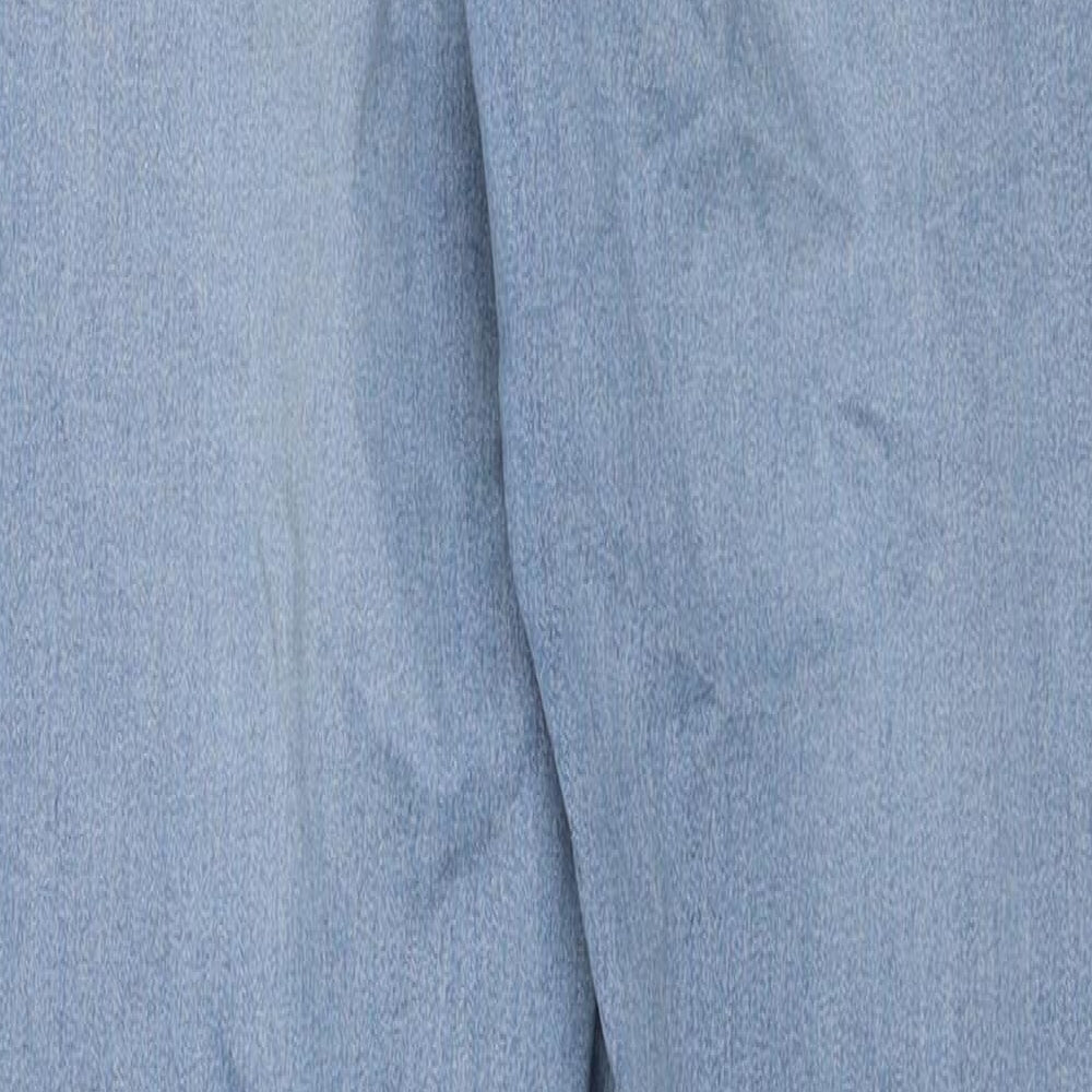 Womens UK Size 29 in H&M Regular Fit Skinny Blue Jeans