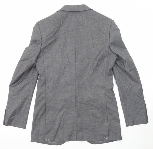 Mens UK Size 38 Marks and Spencer Regular Grey Suit Jacket