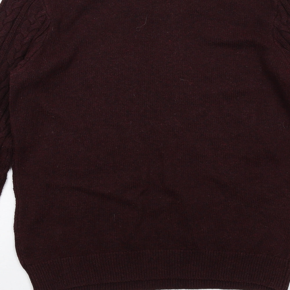 Womens UK Size S H&M Purple Pullover Jumper
