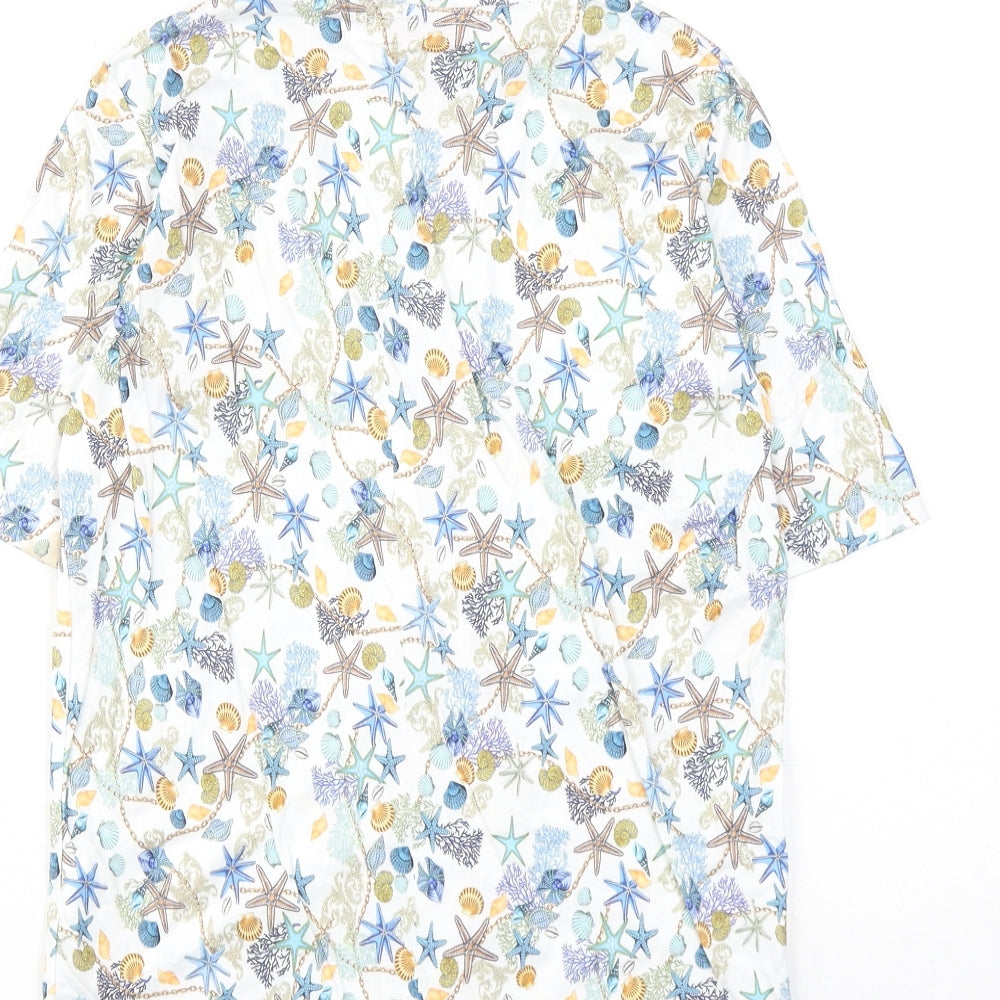 Womens UK Size XS Country Collection Multicoloured Basic Blouse