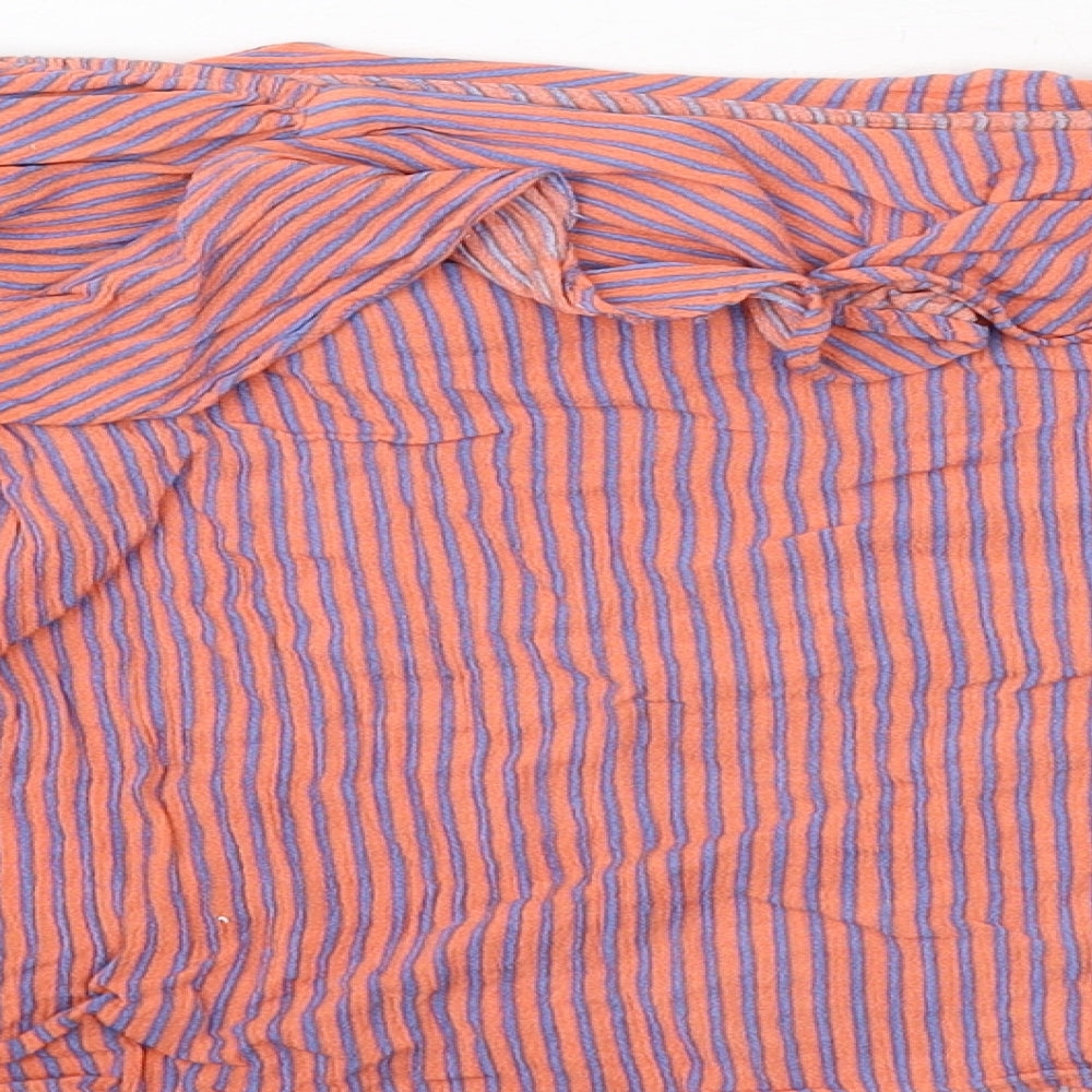 Womens UK Size S Sweewe Orange Basic Blouse