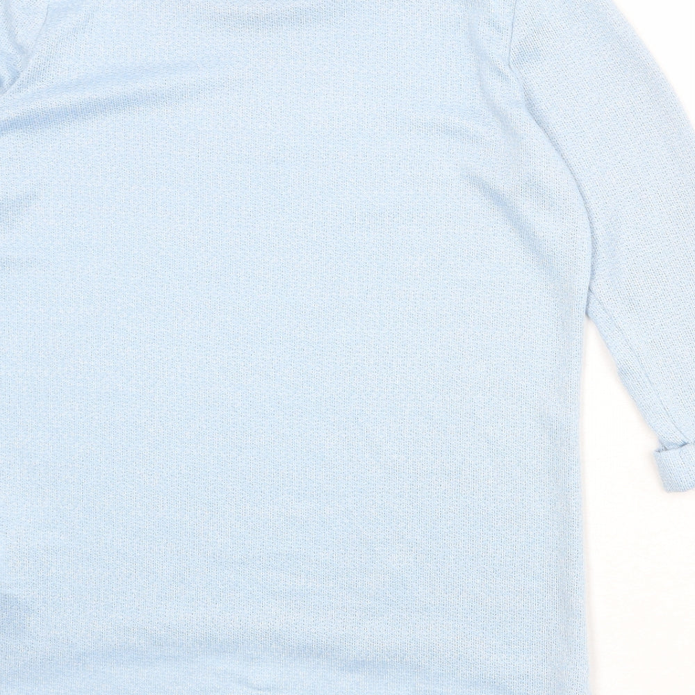 Womens UK Size 8 New Look Blue Pullover Jumper
