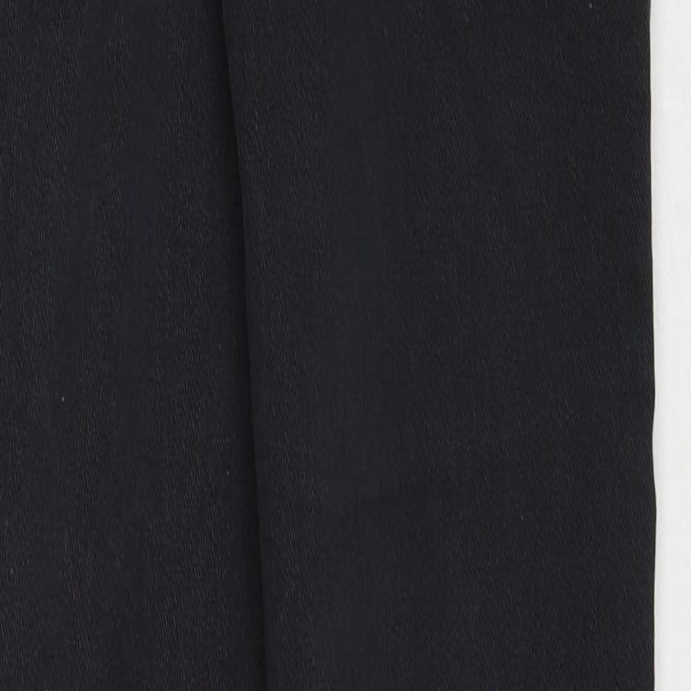 Topshop Womens Black Cotton Skinny Jeans Size 26 in L32 in Regular Zip
