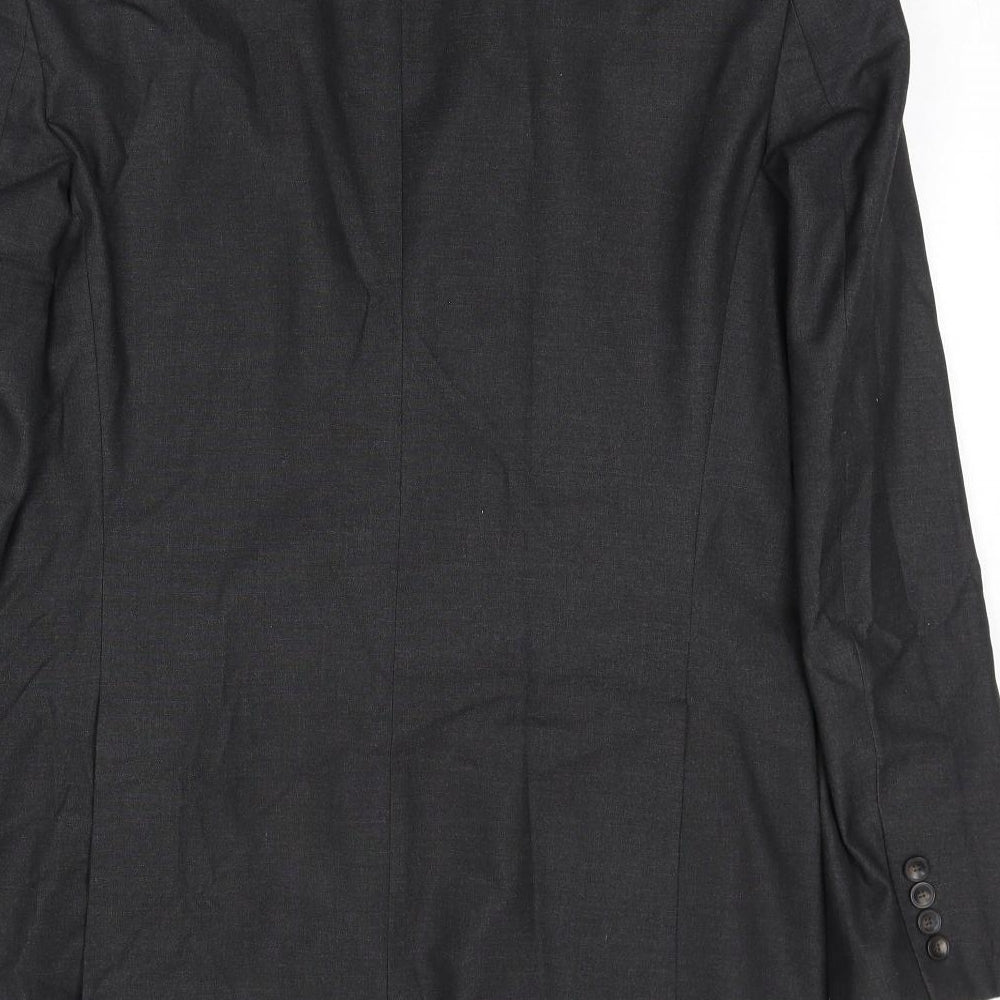 Mens UK Size 40 Marks and Spencer Regular Grey Suit Jacket