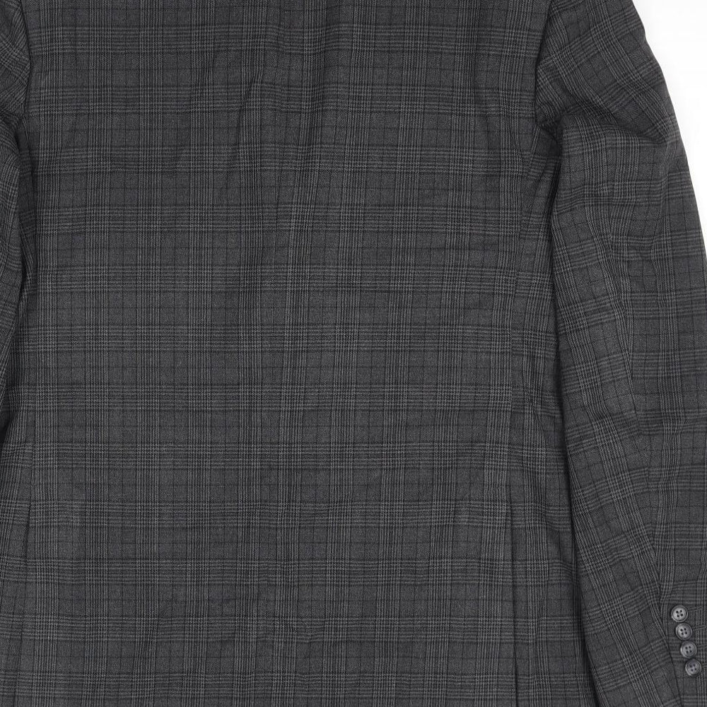 Mens UK Size 42 Marks and Spencer Regular Grey Suit Jacket