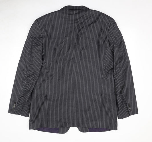 Mens UK Size 50 Savoy Taylors Guild Regular Grey Suit Jacket