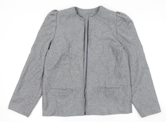 Womens UK Size 10 Topshop Grey Jacket