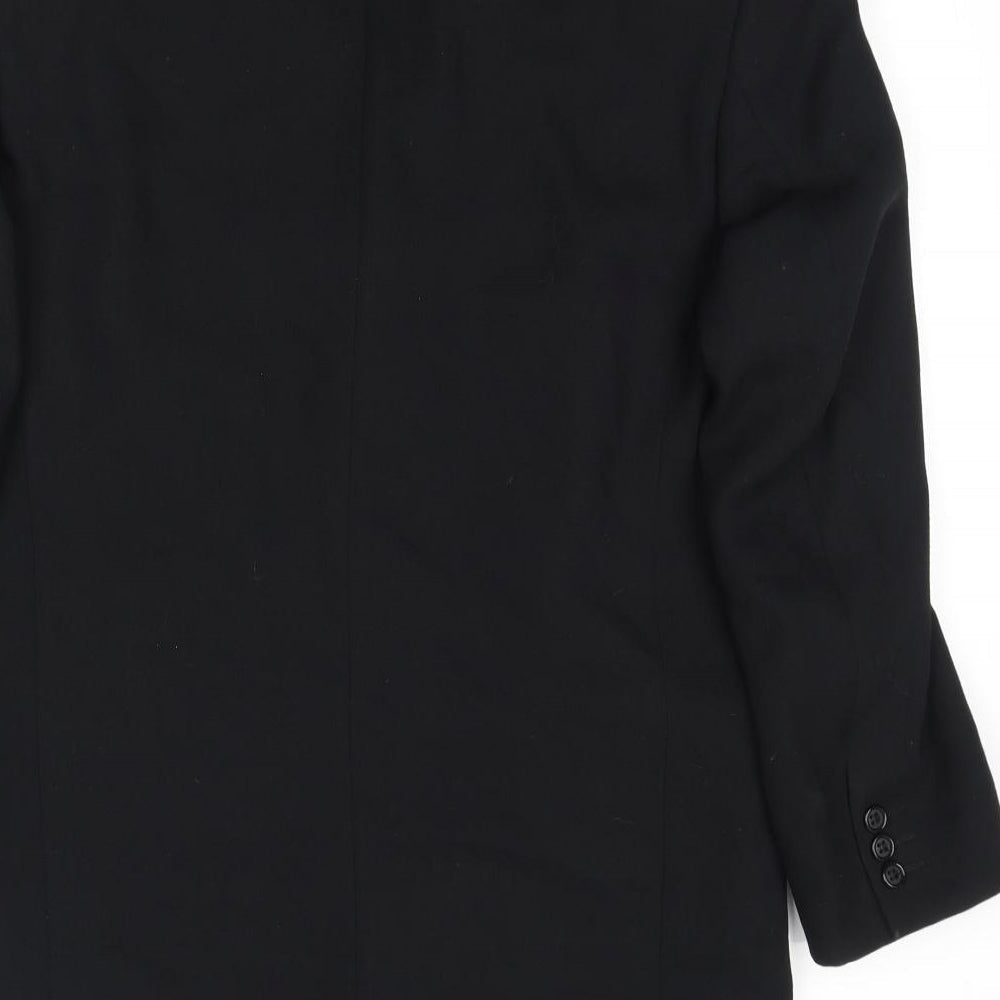Mens UK Size 38 Maitland Regular Black Suit Jacket