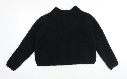 Womens UK Size M Marks and Spencer Black Cardigan Jumper