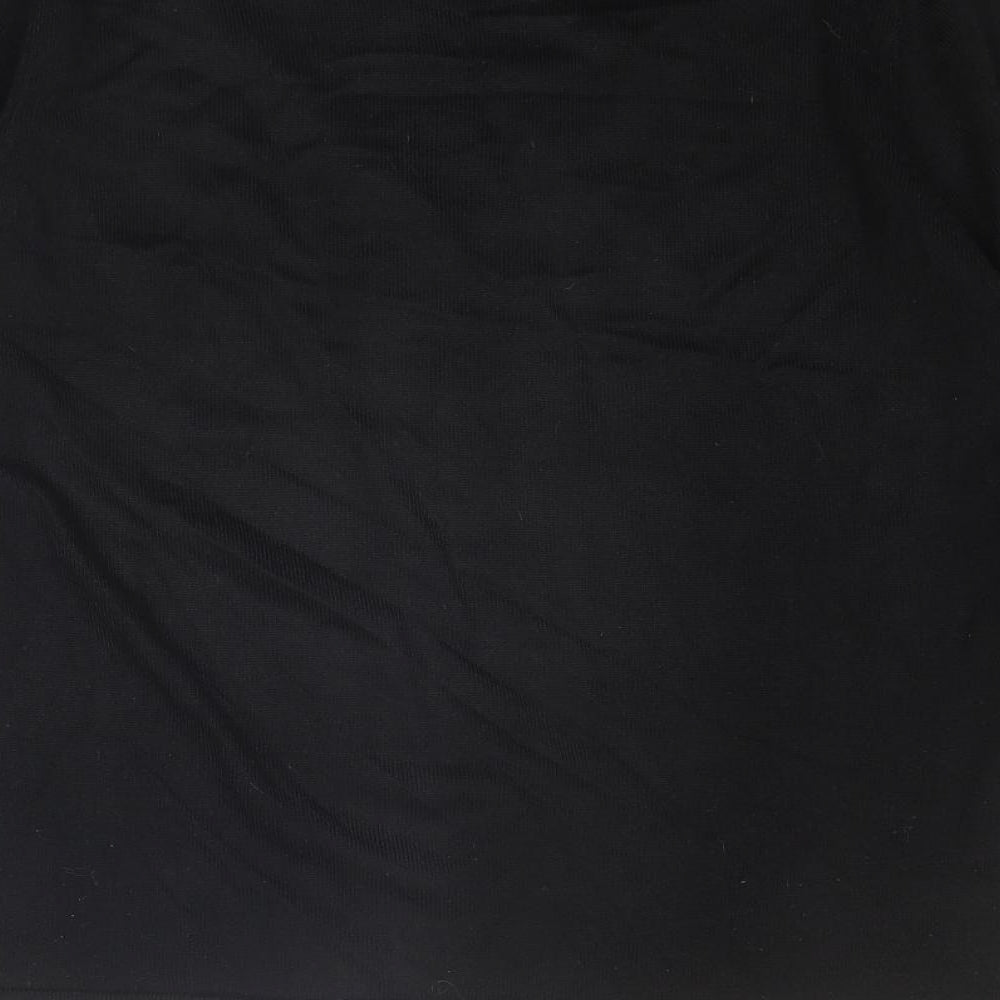 Womens UK Size M Reflect Black Pullover Jumper